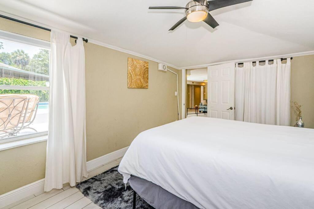 Beautiful Pool House In Old Seminole Heights! Villa Tampa Esterno foto