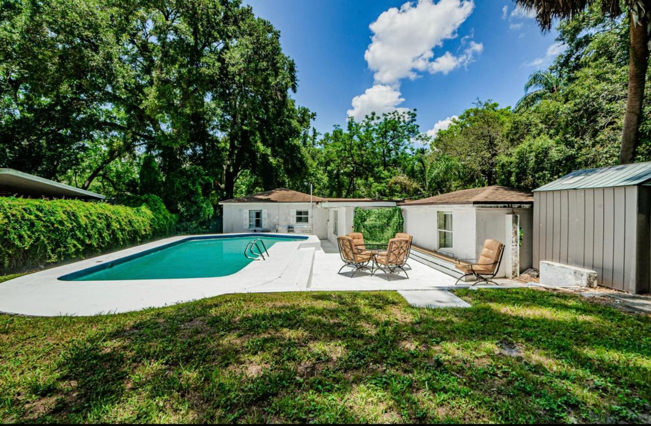 Beautiful Pool House In Old Seminole Heights! Villa Tampa Esterno foto